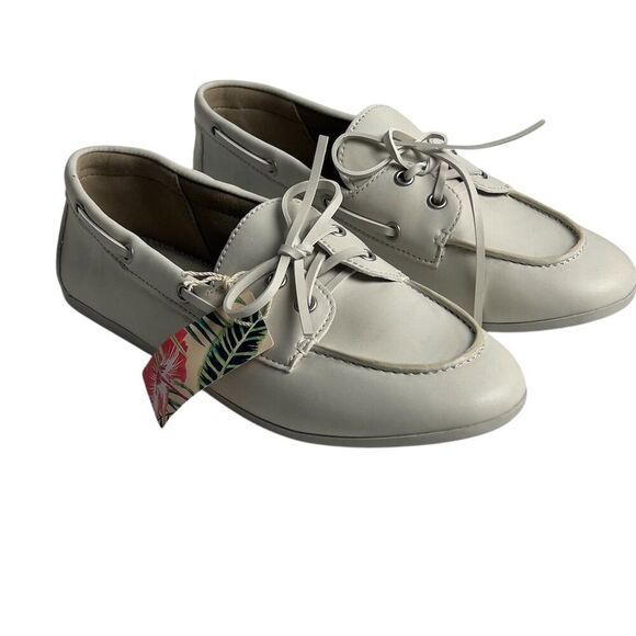 Tommy Bahama Women's Seafarer Boat Shoes White Size 8.5 - Picture 12 of 16